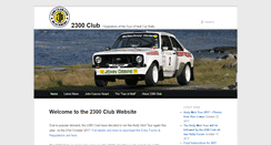 Desktop Screenshot of 2300club.org